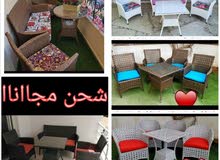 طقم راتان للفرندات والحدائق طقم راتان للفرندات والحدائق