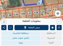 فرصة استثمارية مميزة في زويزا الجنوبية  - جنوب عمان قطعة رقم 1864