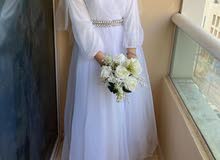 فستان ابيض white dress
