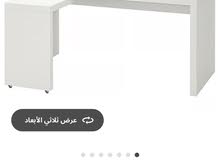 مكتب من ايكيا جديد وفخم مستعمل اسبوع فقط
