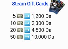 Steam GiftCard