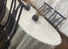 طاولة سفرة مع  6 كراسي