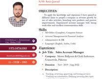looking for job