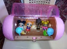 LOL surprise 6 medium used dolls still like new +Big Room music & light capsule LOL surprise 6 medium used dolls still like new +Big Room music & light capsule