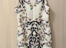 White floral mini dress Size 14\L