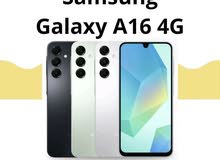 متوفر جديد Galaxy A16 4G كفالة سنة لدى سبيد سيل ستور