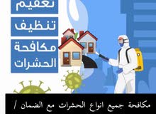 مكافحة حشرات والتعقيم مكافحة حشرات والتعقيم