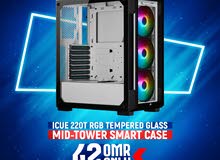 Corsair ICUE 220T RGB Gaming Case - كيس جيمينج من كورسير !