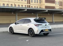 كورولا هاتشباك 2021 ممشى 52 الف حادث بسيط جداً وبدون خروج الايرباق تسجيل جديد corolla hatchback