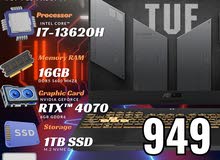 ايسوس كور اي 7 جيل 13  ASUS tufbCORE I7 13TH