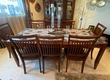 Dining Table with 6 chairs (PRICE IS NEGOTIABLE)