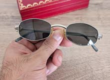 Vintage CARTIER Core Range C-Decor Platinum Plated Sunglasses - RARE