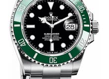 Rolex Black Stainless Steel Submariner Date 126610LV Men's Wristwatch 41 mm