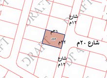 قطعة أرض مميزة للبيع في ايدون مساحتها 680 متر مربع حوض العوامية الغربية قطعة مميزة ومرتفعة ومستوية