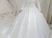 فستان زفاف تركي جاهز للبيع