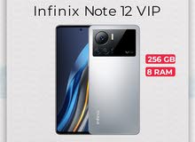 Infinix Note 12 VIP/RAM 8/256 GB (كفالة الوكيل الرسمي)