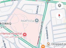 شقة طابق اول للبيع مقابل مستشفى الأمير حمزة