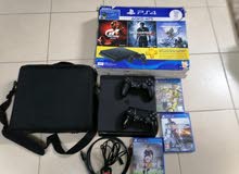 ps4 جديد مع أغراضه كامل ps4 جديد مع أغراضه كامل