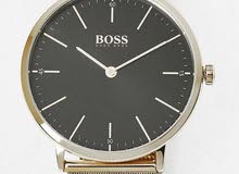 ساعة هوقو بوس جديدة ، ارخص عن سعر المحل ، ريتيلها 1100