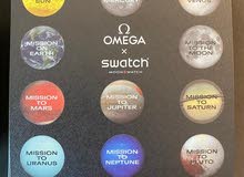 swatch × omega mission 2 earth