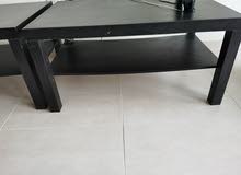 2 ikea table 2 طاولة ايكيا لون اسود 2 ikea table 2 طاولة ايكيا لون اسود