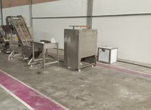 Fully automatic production line of semi-prepared potatoes with two eight-ton cold rooms