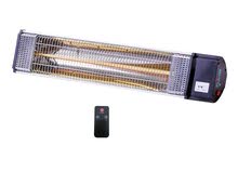 Wall electric patio indoor and outdoor heater
