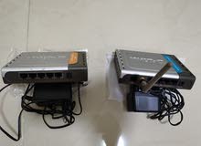 Network switch + ADSL 2 Router
