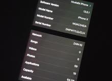 ايفون اكس Iphone X ، مستعمل نظيف ، التفاصيل في الأسفل. ايفون اكس Iphone X ، مستعمل نظيف ، التفاصيل في الأسفل.