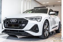 Audi E-tron 55 Quattro 2021 S-line    السيارة المانيا و قطعت مسافة 30,000 كم فقط