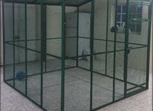 مطلوب قفص طيور 1.80 × 3 الارتفاع مترين مطلوب قفص طيور 1.80 × 3 الارتفاع مترين
