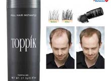 المنتج الغنى عن التعريف Toppic Hair لملأ الفراغات و حل مشكلة مظهر الشعر الخفيف