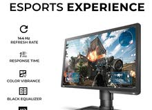 شاشة قيمين 144hz ماركة BenQ شاشة قيمين 144hz ماركة BenQ