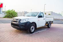 2017  ISUZU D-MAX SINGLE CABIN FLATBED  DIESEL  GCC  VERY WELL-MAINTAINED