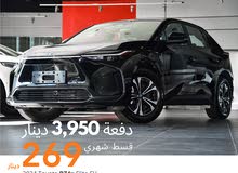 تويوتا bZ4X الكهربائية بالكامل وقسط شهري فقط 269 دينار 2024 Toyota Bz4x Elite EV SUV 2WD
