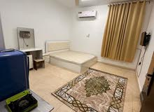 غرفة وحمام بدون مطبخ مفروشة بالخوير شارع المها Room and bathroom without kitchen furnished in Al Khu