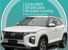 Hyundai Creta 2023 for rent - Free delivery for monthly rental Hyundai Creta 2023 for rent - Free delivery for monthly rental