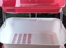 2-Tier Plastic Detachable Drying Kitchen Rack