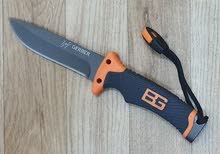 Gerber Gear Ultimate Knife, Tactical Knife with Fire Starter, Sharpener, and Knife Sheath Gerber Gear Ultimate Knife, Tactical Knife with Fire Starter, Sharpener, and Knife Sheath