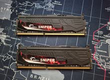 G-skilz Sniper DDR3 2400 2x8 GB Ram 16GB