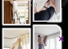 house service all muscat for curtain fixing work also fix photo frames and clocks tv stand mirror