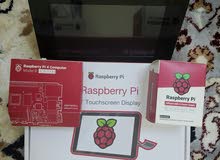 respberry pi model B 4GB RAM with 7" touchscreen display