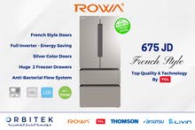 ثلاجة ROWA French Style Full Inverter - Energy Saving
