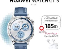 HUAWEI GT5 (46M) BLUE NEW /// هواوي جي تي 5 مقاس 46 ملي الجديد