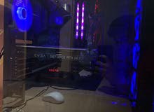للبيع جهاز PC قوي للألعاب والبث — RTX 2070 SUPER + i7-8700