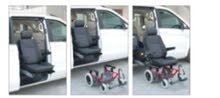 Turny car chair with carony wheelchair