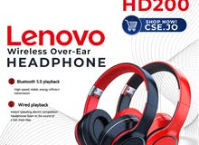 Lenovo HD200 Wireless Over-Ear Headphone سماعة لينوفو