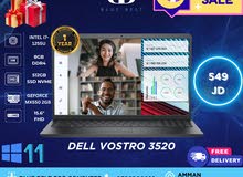 DELL VOSTRO 3520 I7-1255U جديد  مع كرت شاشة خارجي بأفضل سعر