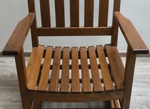 كرسي هزاز (خشبي) قوي Rocking chair (wood)