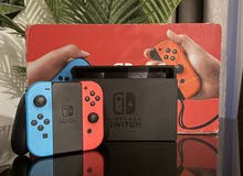 Nintendo Switch بحالة ممتازه جدا